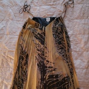 Halston Heritage pleated dress